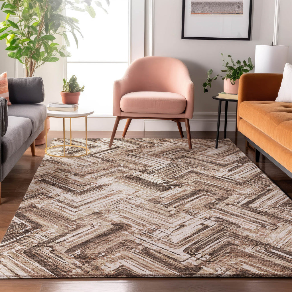 addison mayfield amf630 brown rug