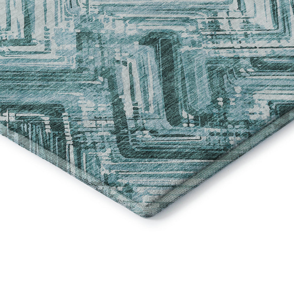 addison mayfield amf630 teal rug