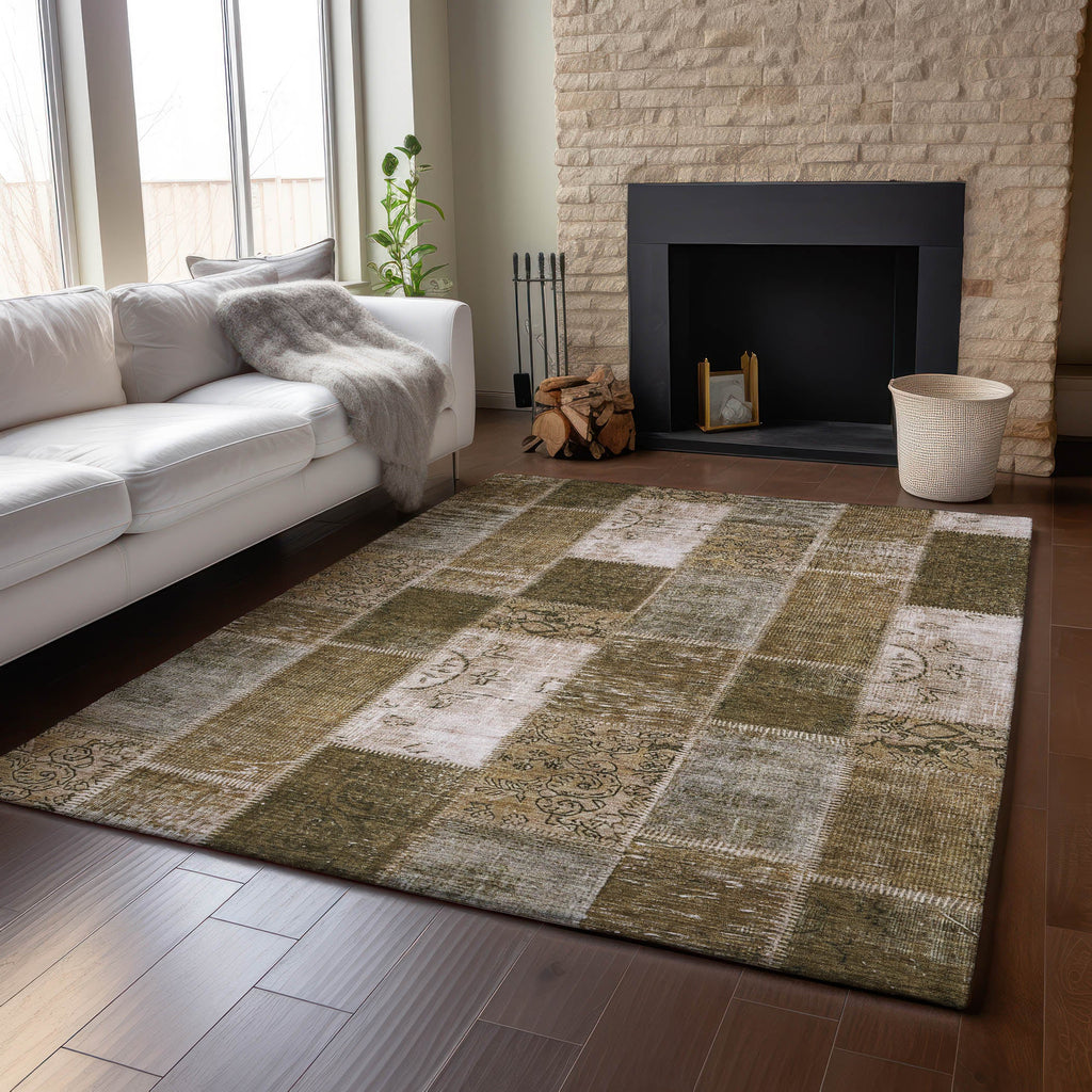 addison mayfield amf631 brown rug