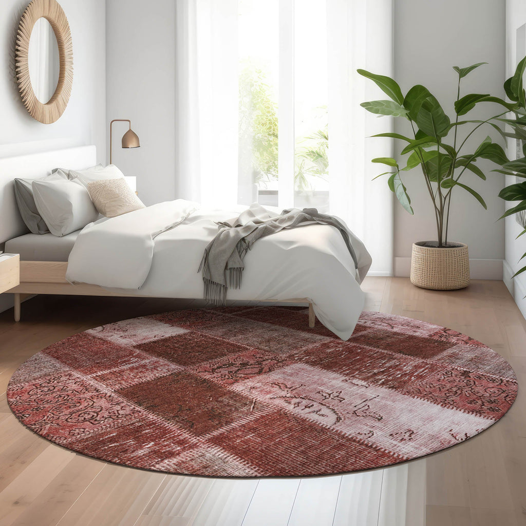 addison mayfield amf631 burgundy rug