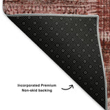 addison mayfield amf631 burgundy rug