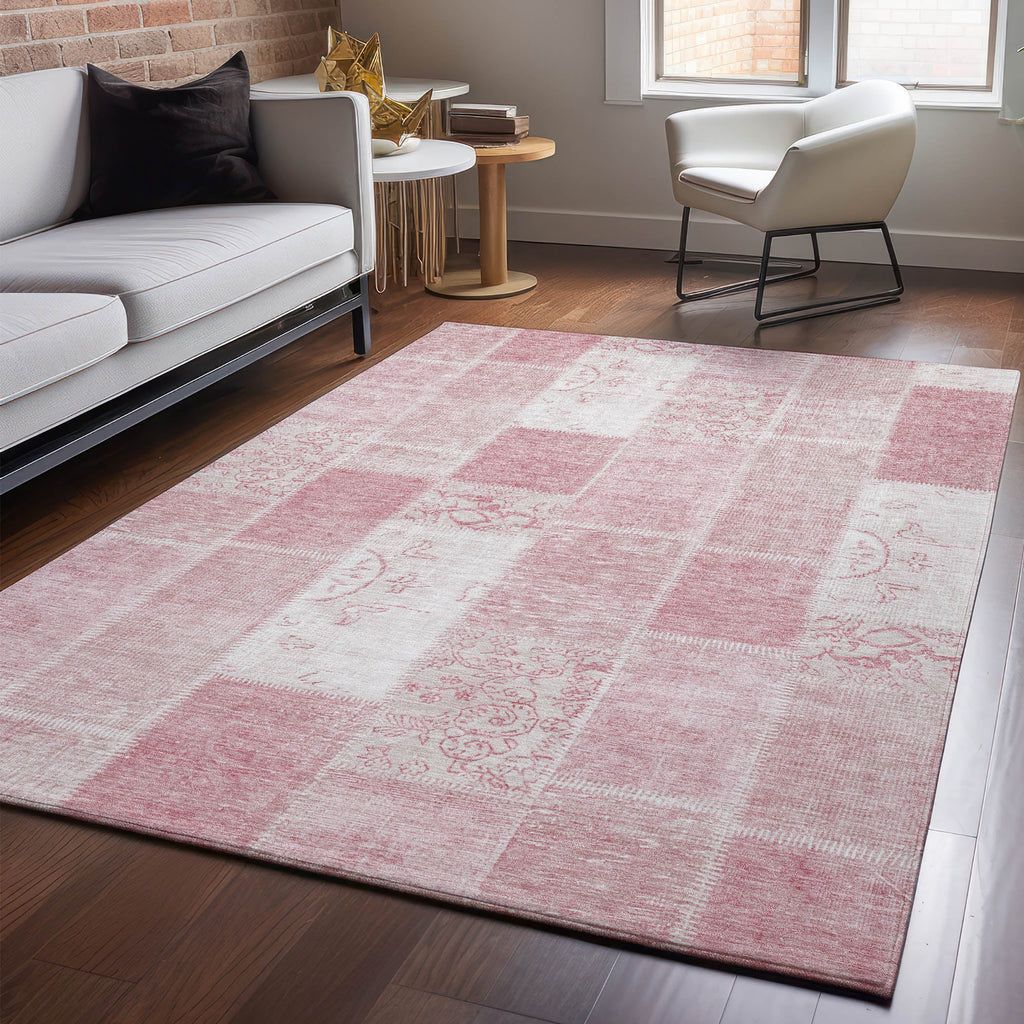 addison mayfield amf631 pink rug