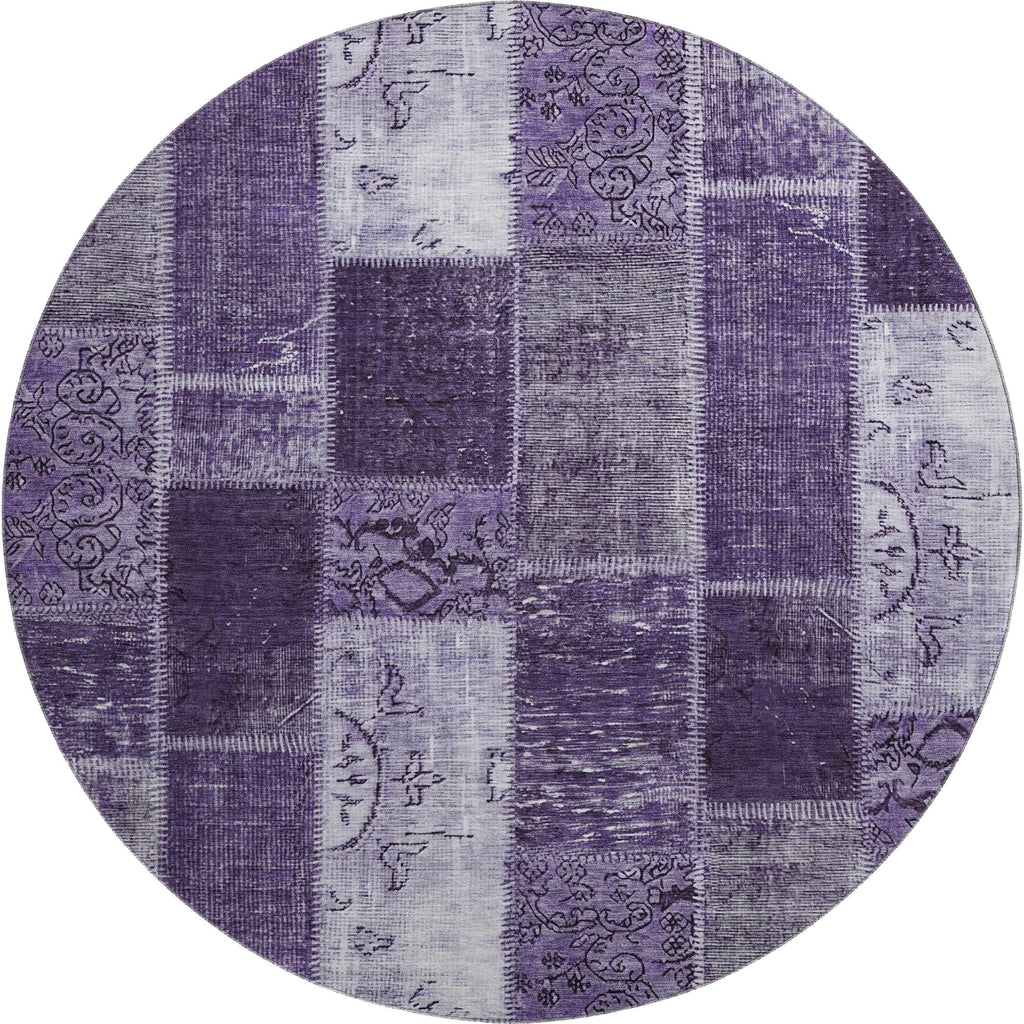 addison mayfield amf631 purple rug