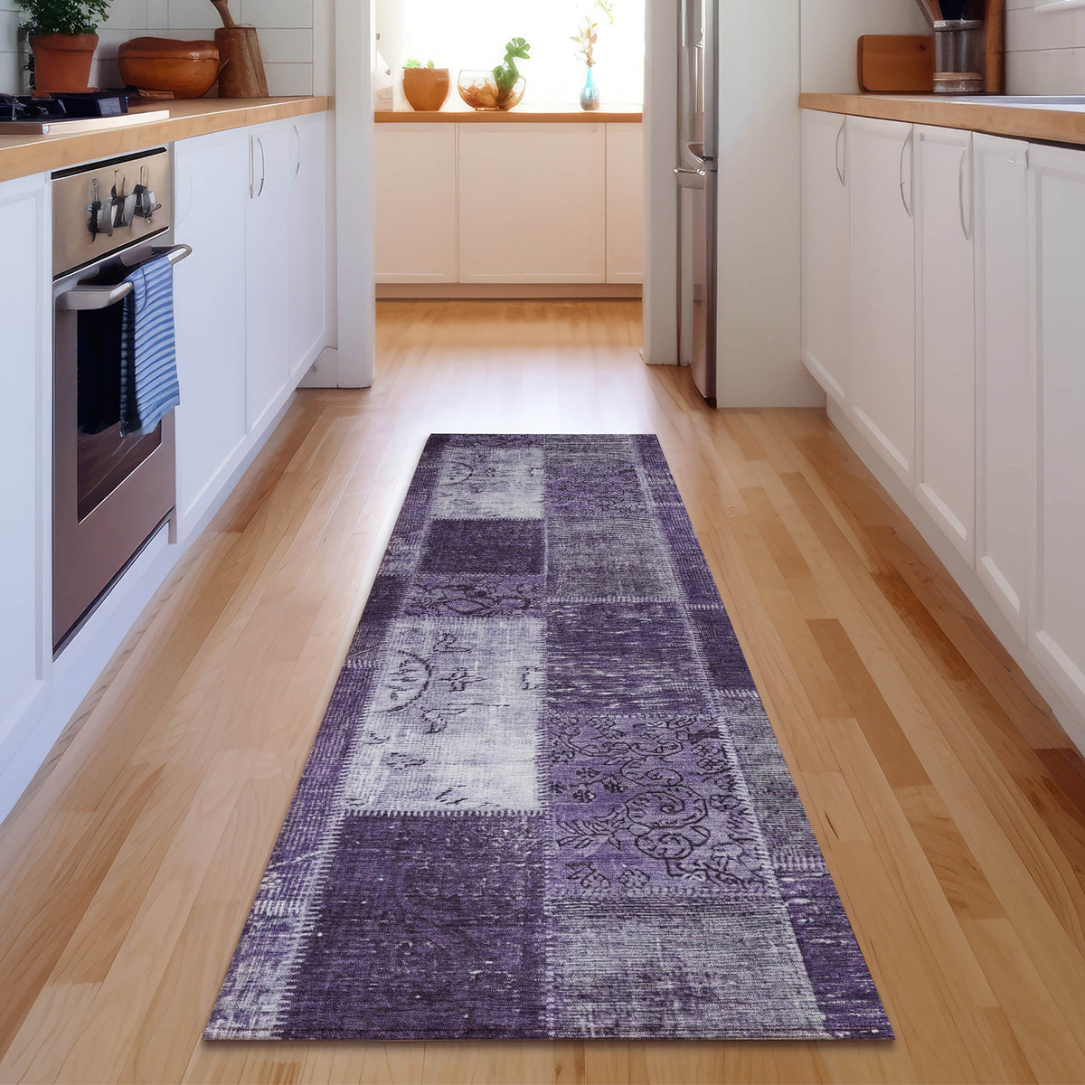 addison mayfield amf631 purple rug