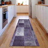 addison mayfield amf631 purple rug