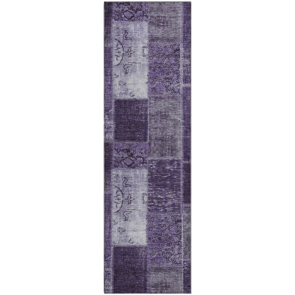addison mayfield amf631 purple rug