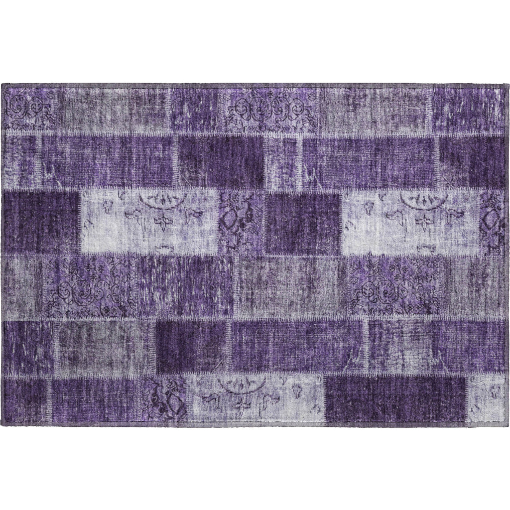 addison mayfield amf631 purple rug