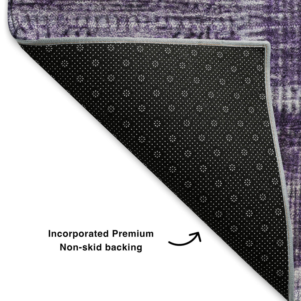 addison mayfield amf631 purple rug