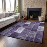 addison mayfield amf631 purple rug