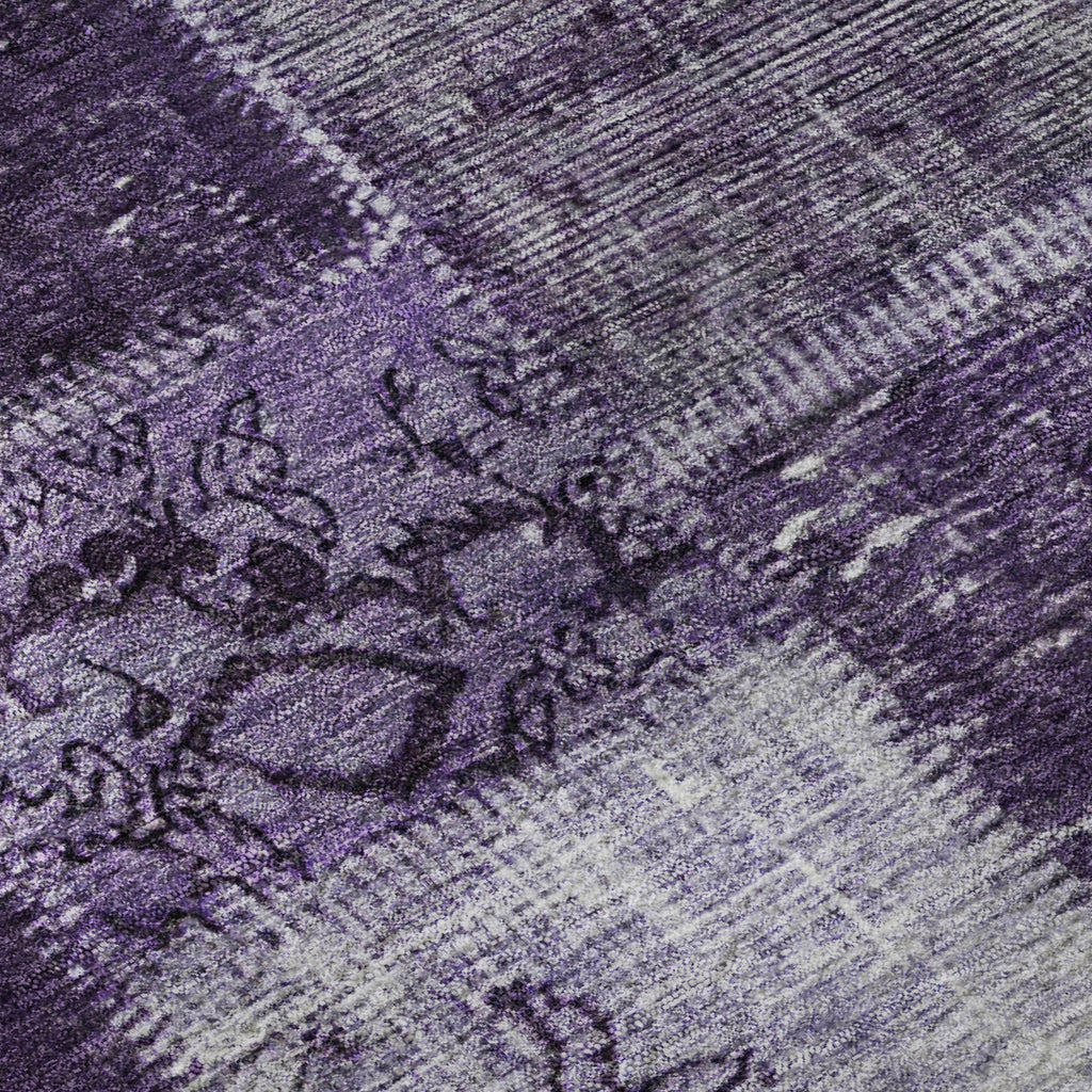 addison mayfield amf631 purple rug