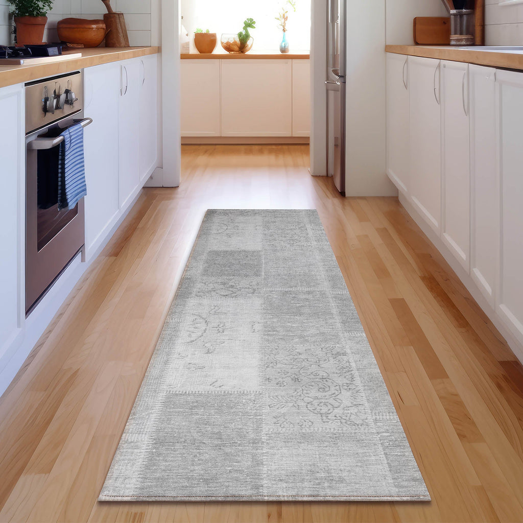 addison mayfield amf631 silver rug