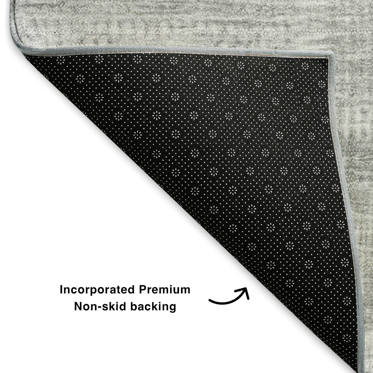 addison mayfield amf631 silver rug
