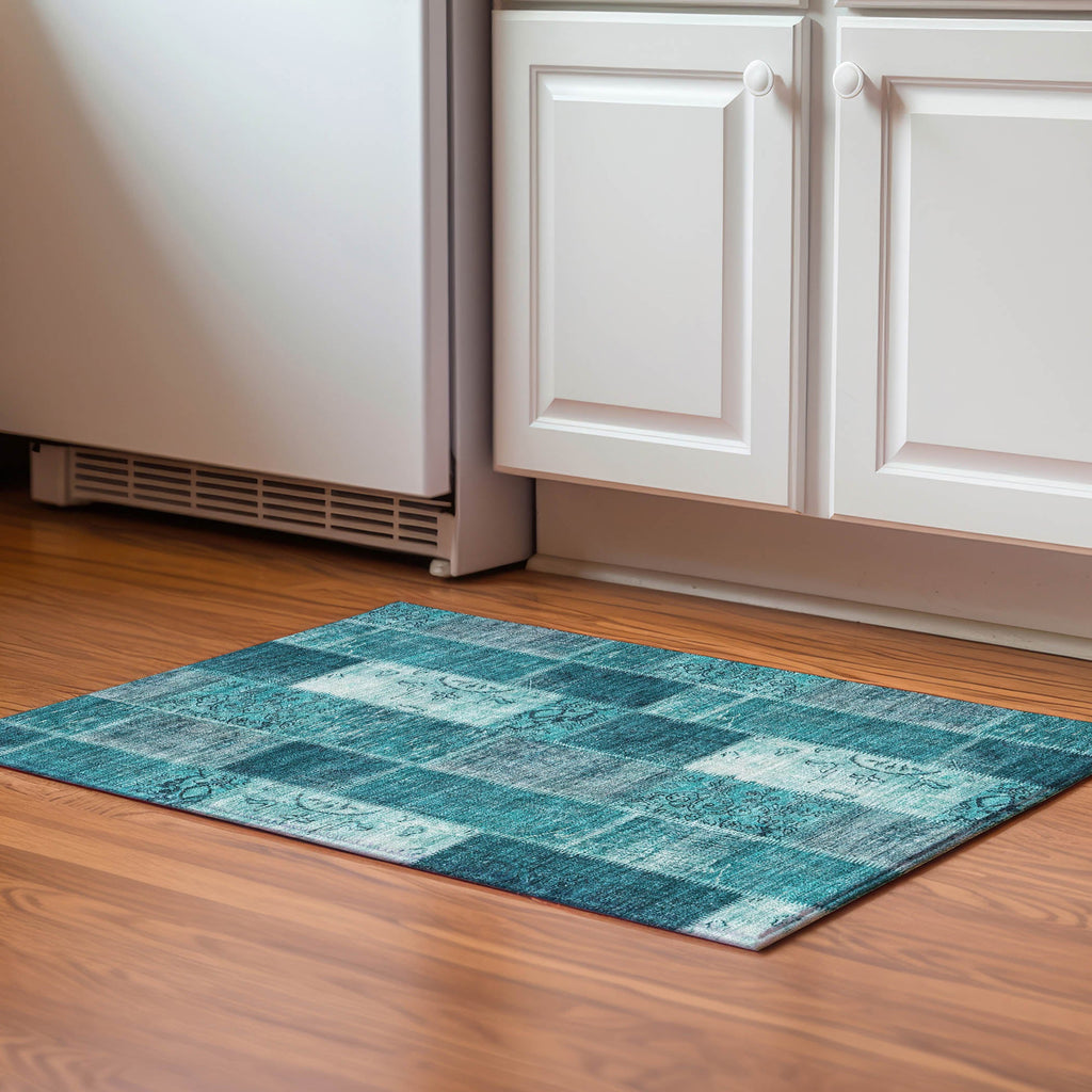 addison mayfield amf631 teal rug