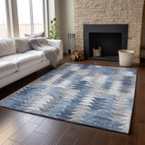 addison mayfield amf632 blue rug