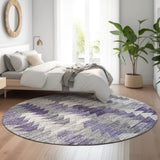 addison mayfield amf632 purple rug