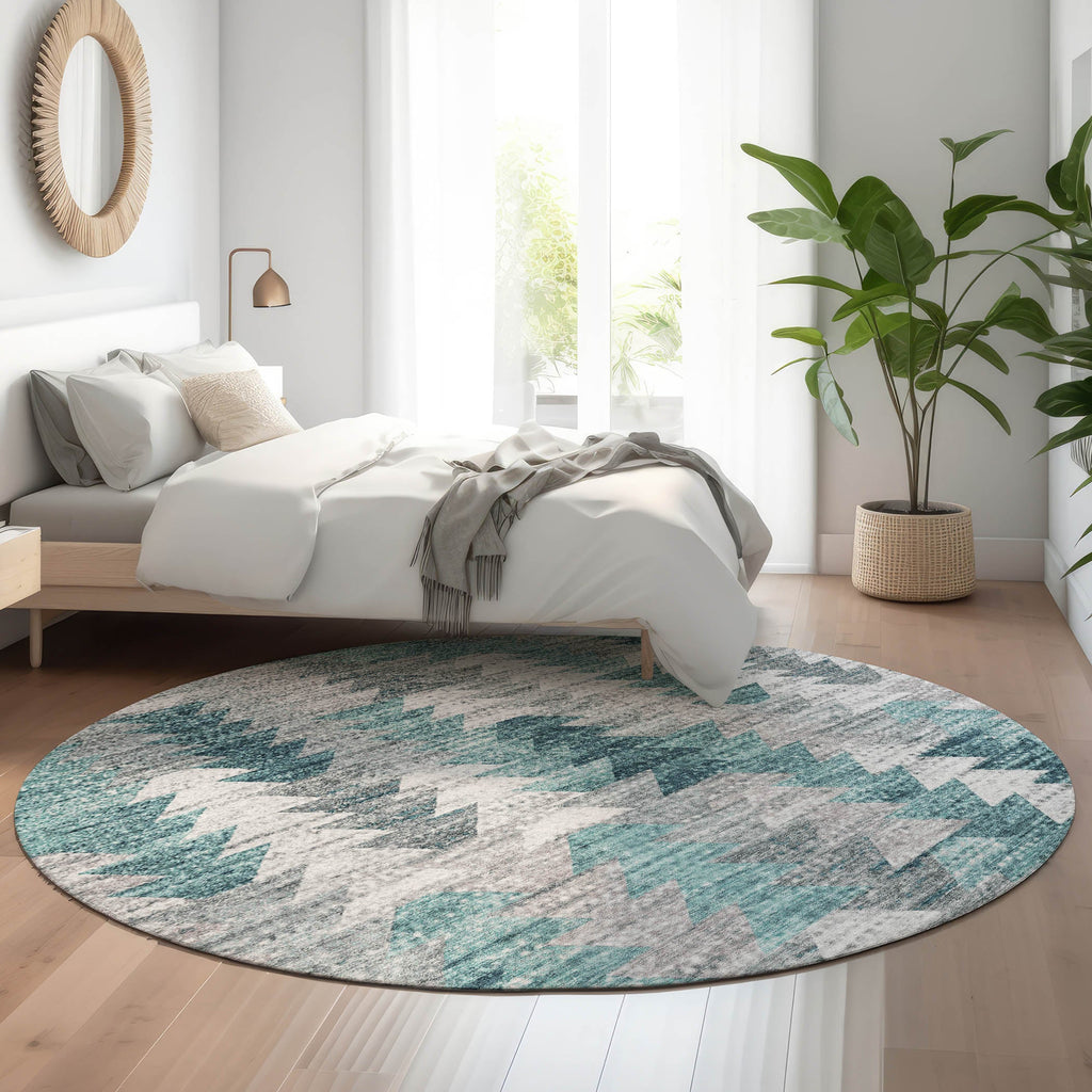 addison mayfield amf632 teal rug