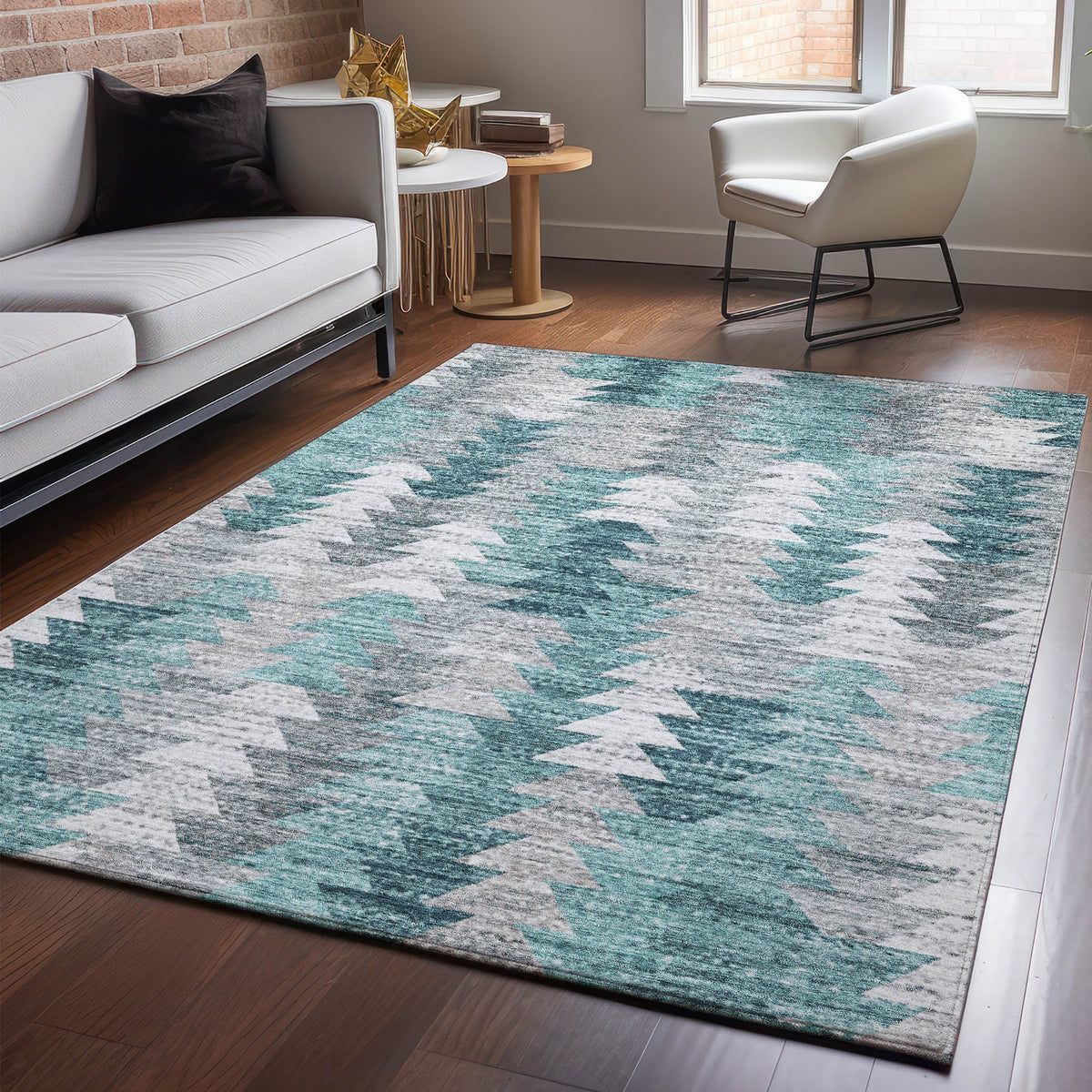 addison mayfield amf632 teal rug