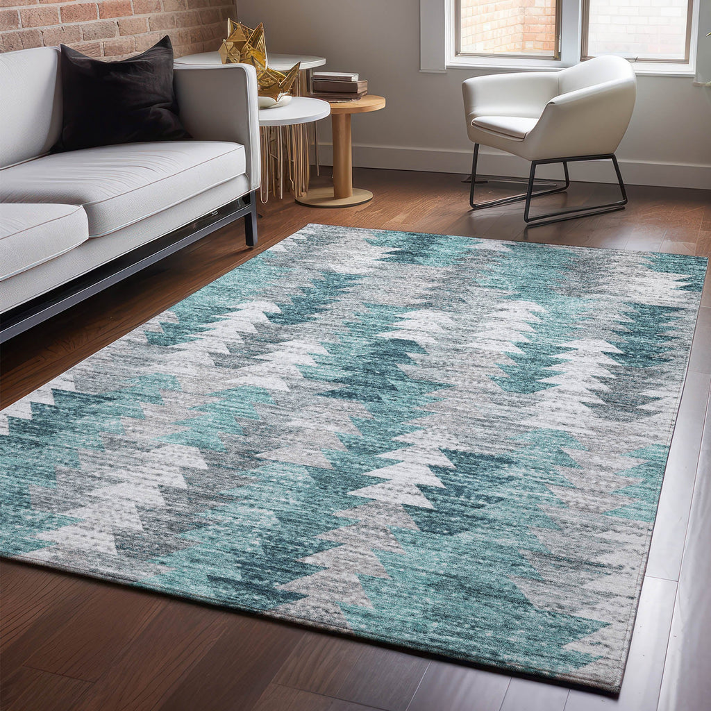 addison mayfield amf632 teal rug