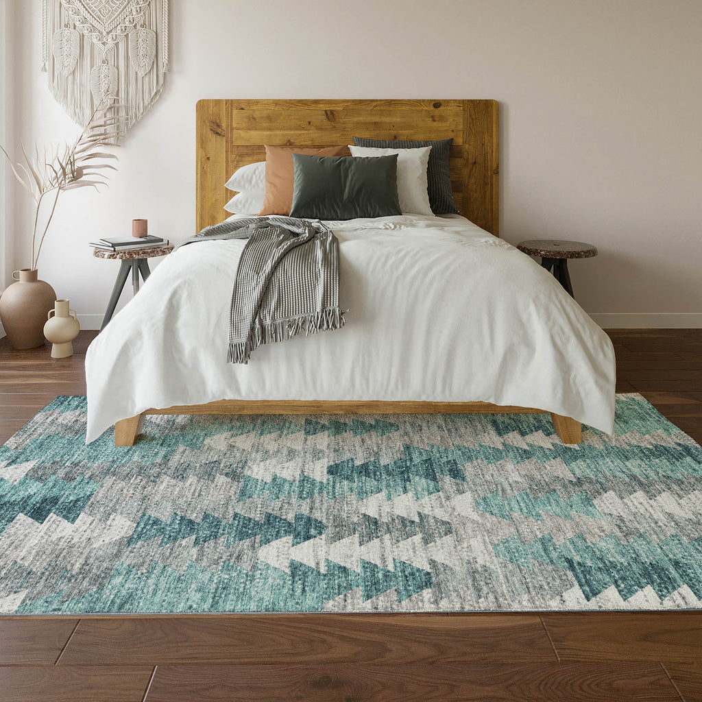 addison mayfield amf632 teal rug