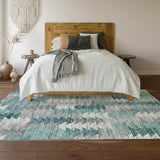 addison mayfield amf632 teal rug