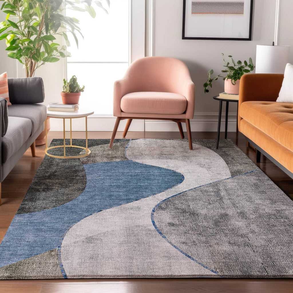 addison mayfield amf633 blue rug