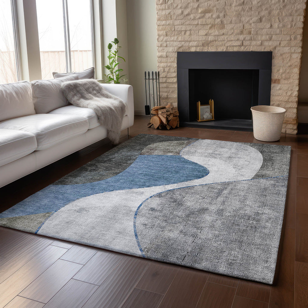 addison mayfield amf633 blue rug