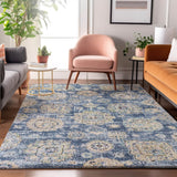 addison mayfield amf634 blue rug