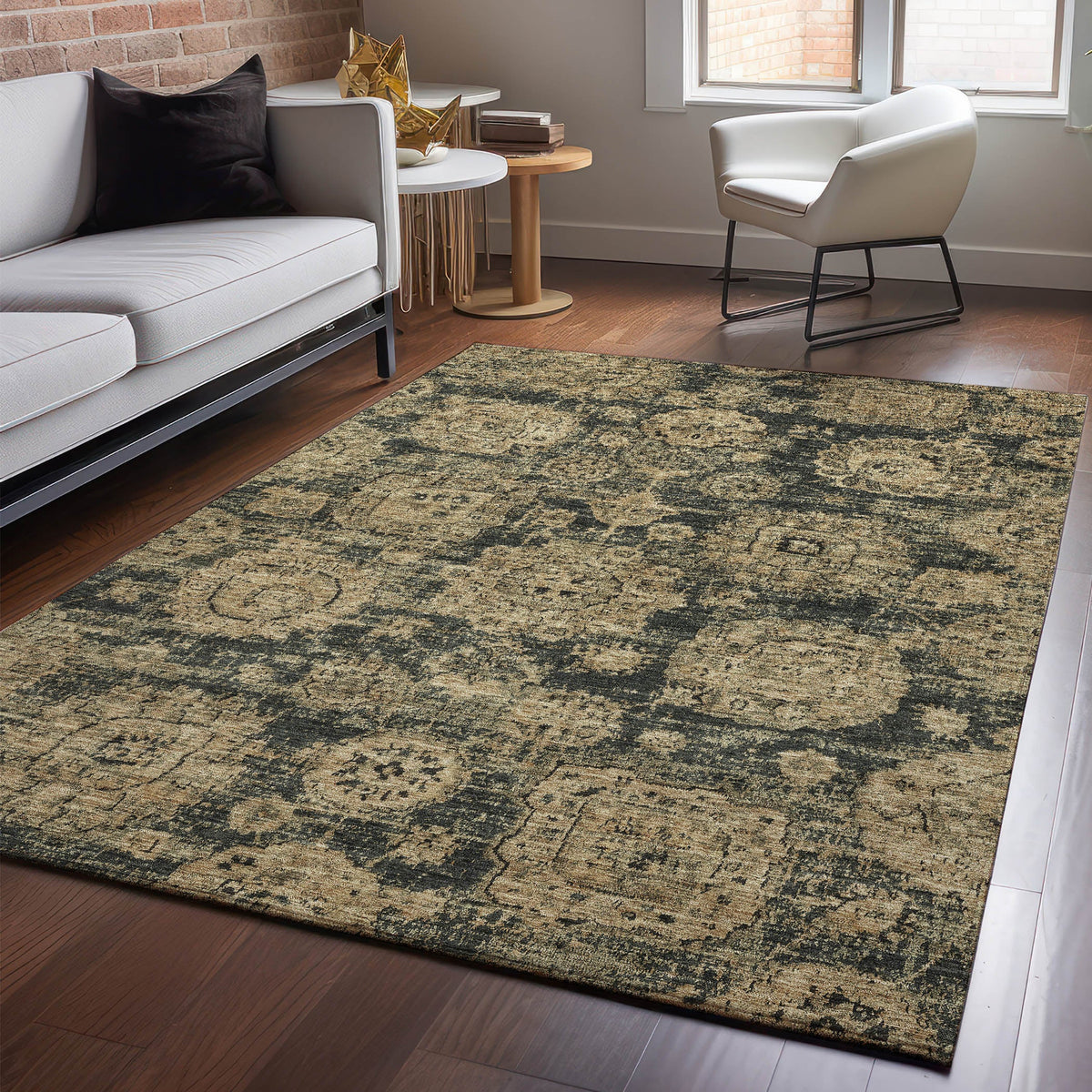 addison mayfield amf634 charcoal rug