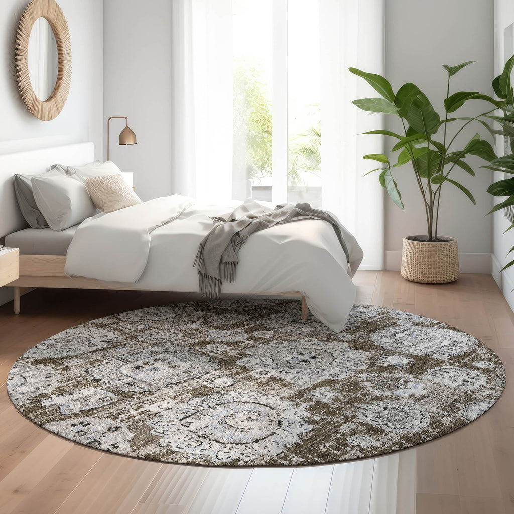 addison mayfield amf634 chocolate rug