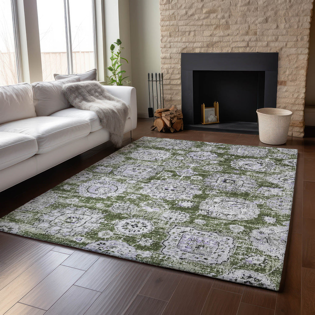 addison mayfield amf634 olive rug