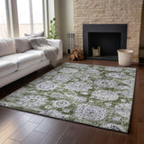 addison mayfield amf634 olive rug
