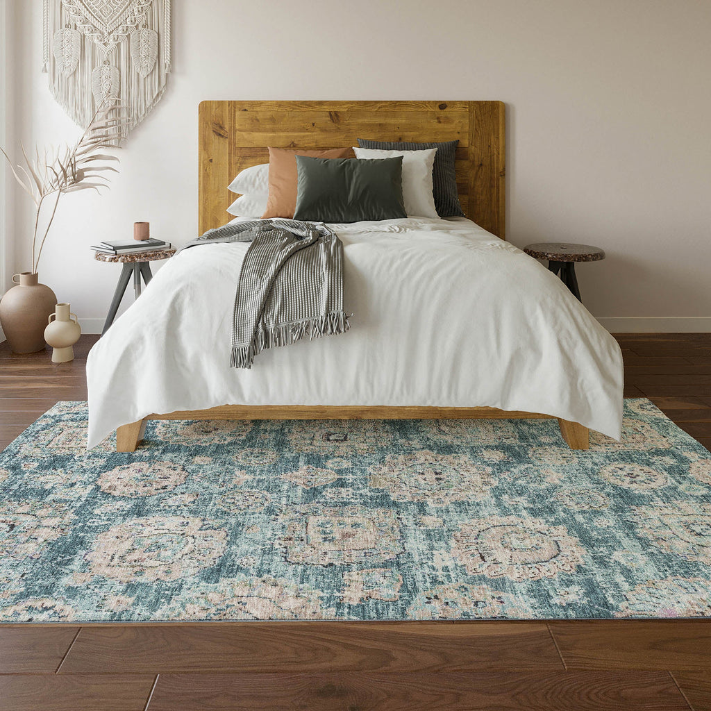 addison mayfield amf634 teal rug