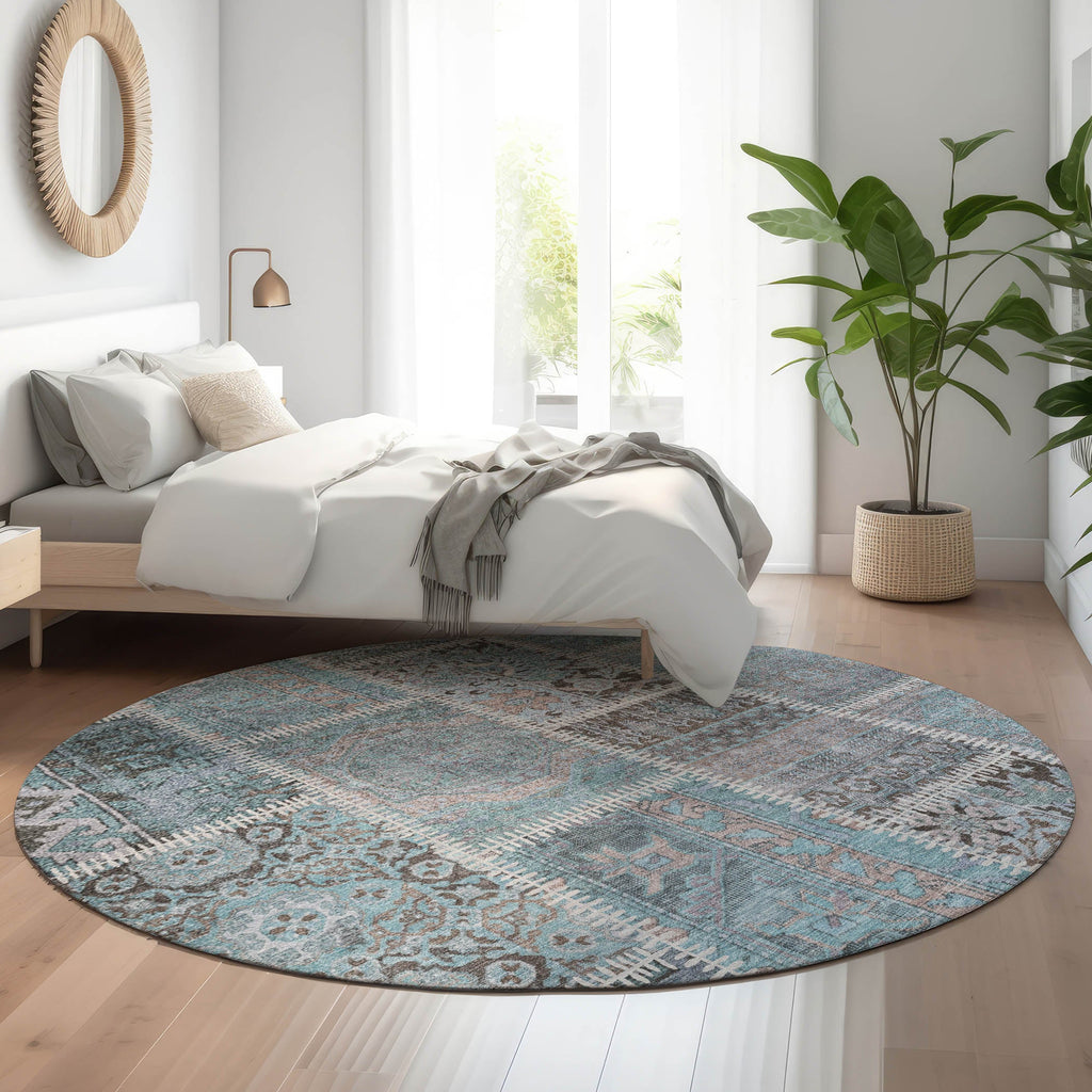 addison mayfield amf635 teal rug