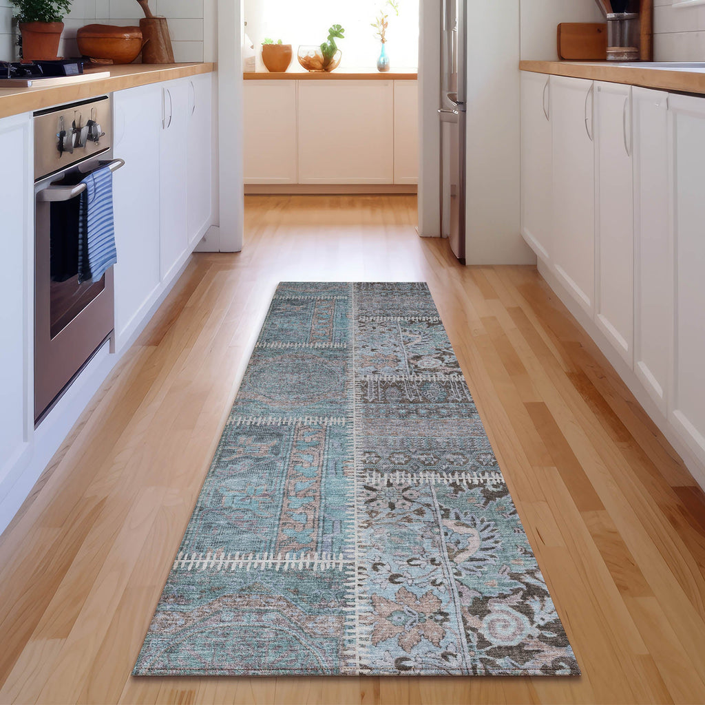 addison mayfield amf635 teal rug