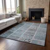 addison mayfield amf635 teal rug