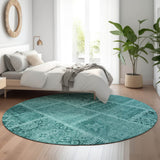 addison mayfield amf635 turquoise rug
