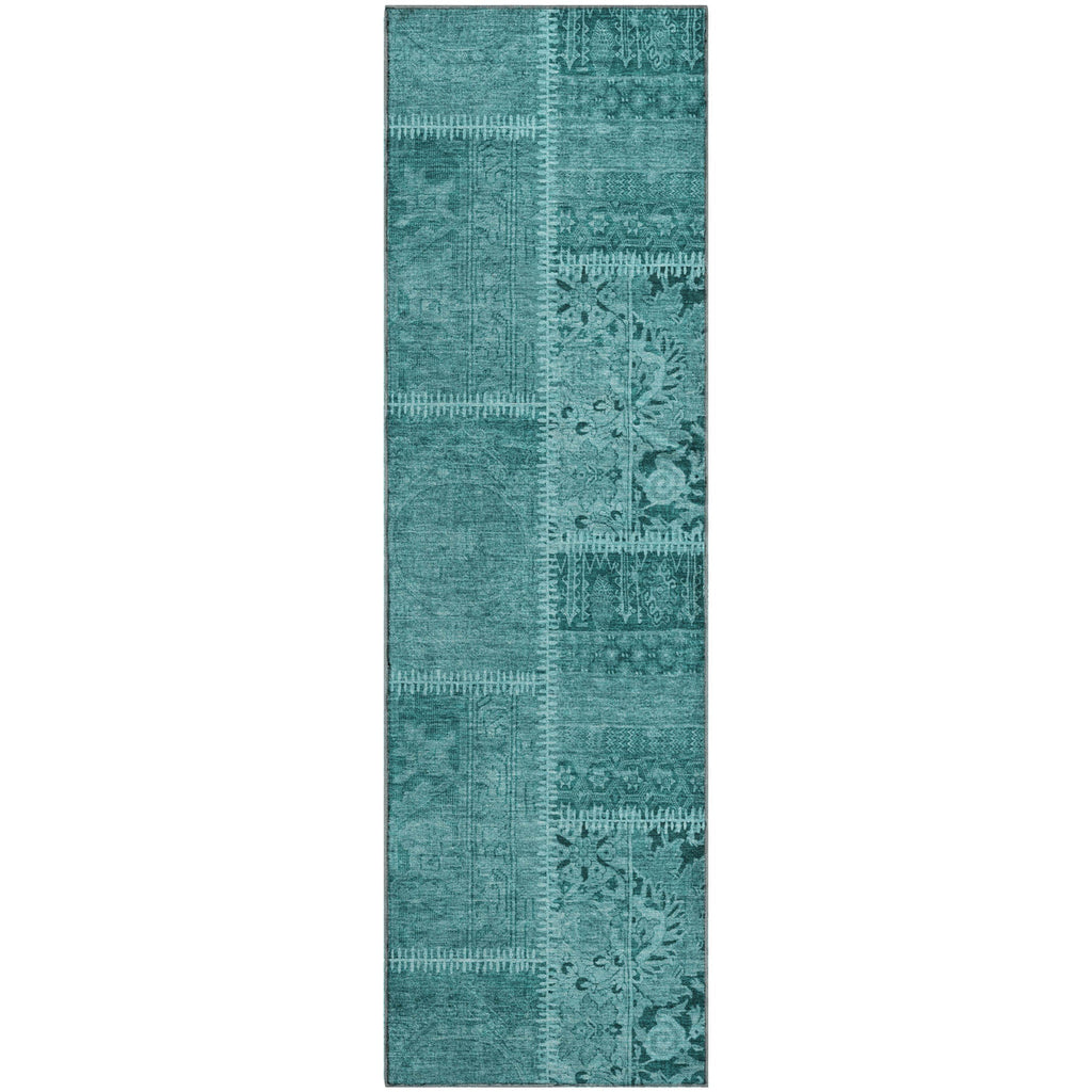 addison mayfield amf635 turquoise rug