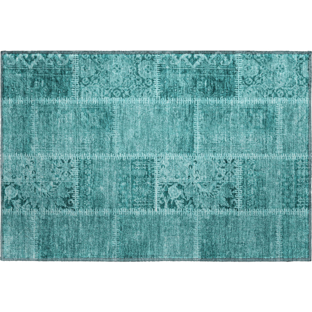 addison mayfield amf635 turquoise rug