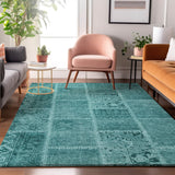 addison mayfield amf635 turquoise rug