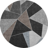 addison mayfield amf636 chocolate rug