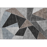 addison mayfield amf636 chocolate rug