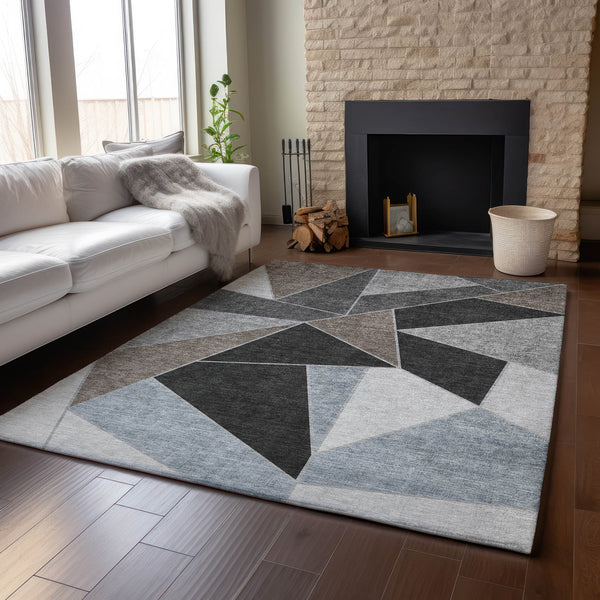 addison mayfield amf636 chocolate rug