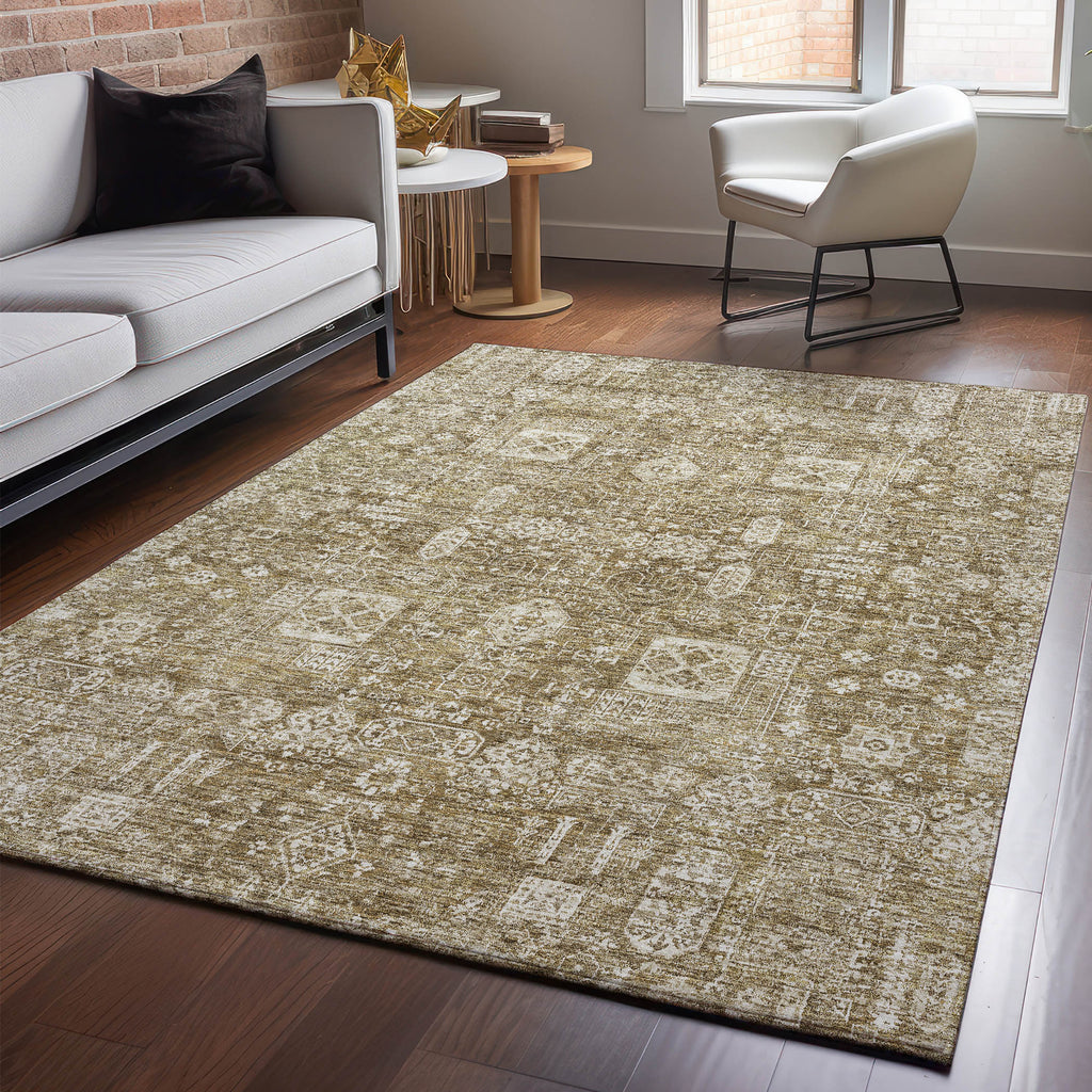 addison mayfield amf637 brown rug