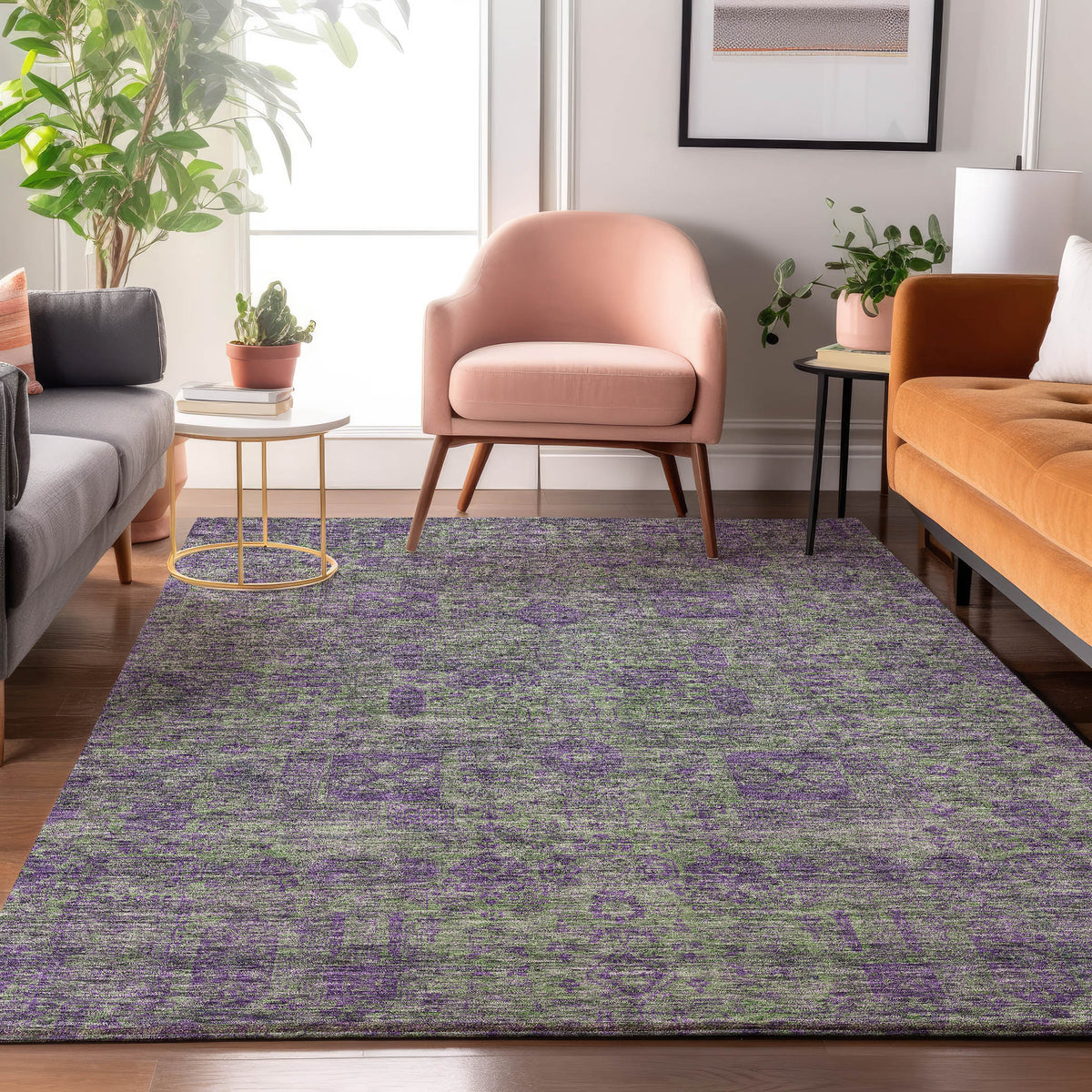 addison mayfield amf637 fern rug