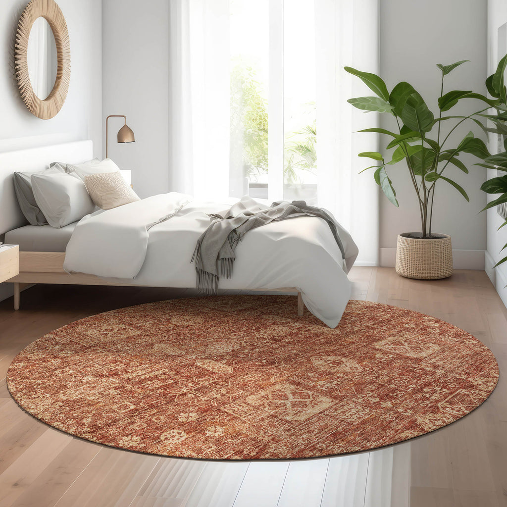 addison mayfield amf637 paprika rug
