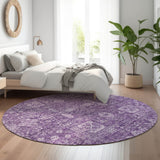 addison mayfield amf637 purple rug