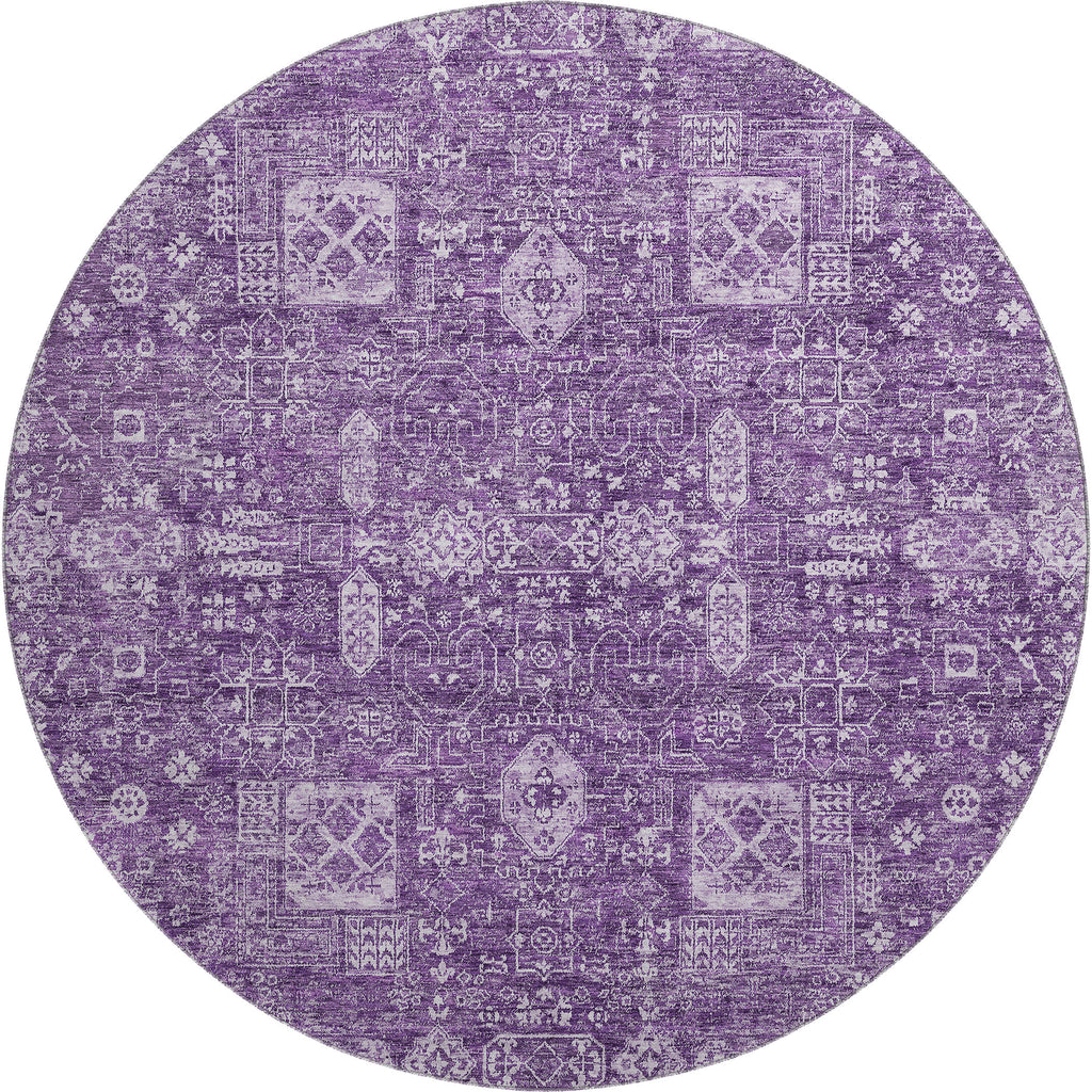 addison mayfield amf637 purple rug