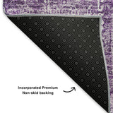 addison mayfield amf637 purple rug