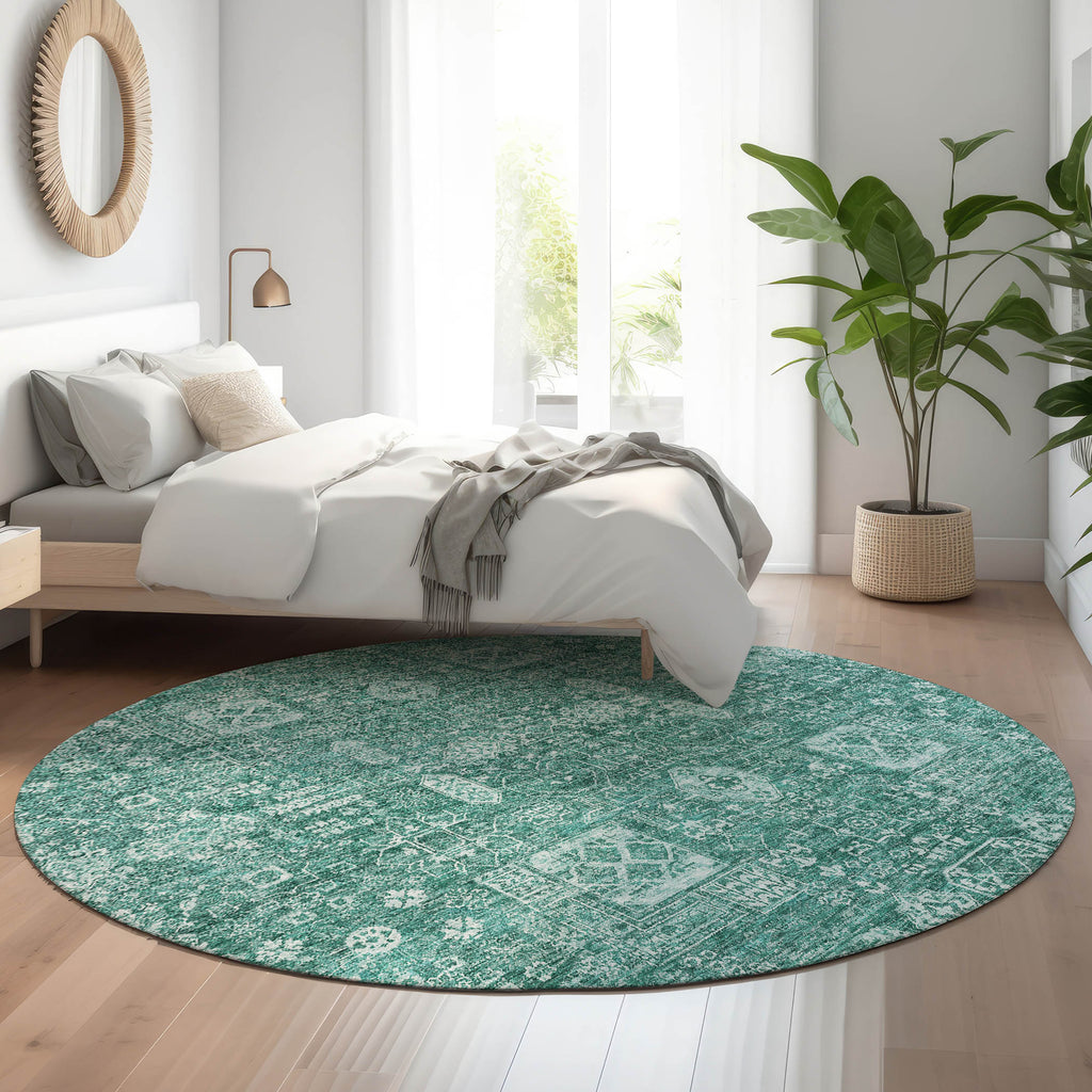 addison mayfield amf637 teal rug