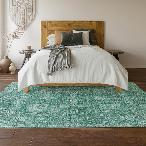 addison mayfield amf637 teal rug